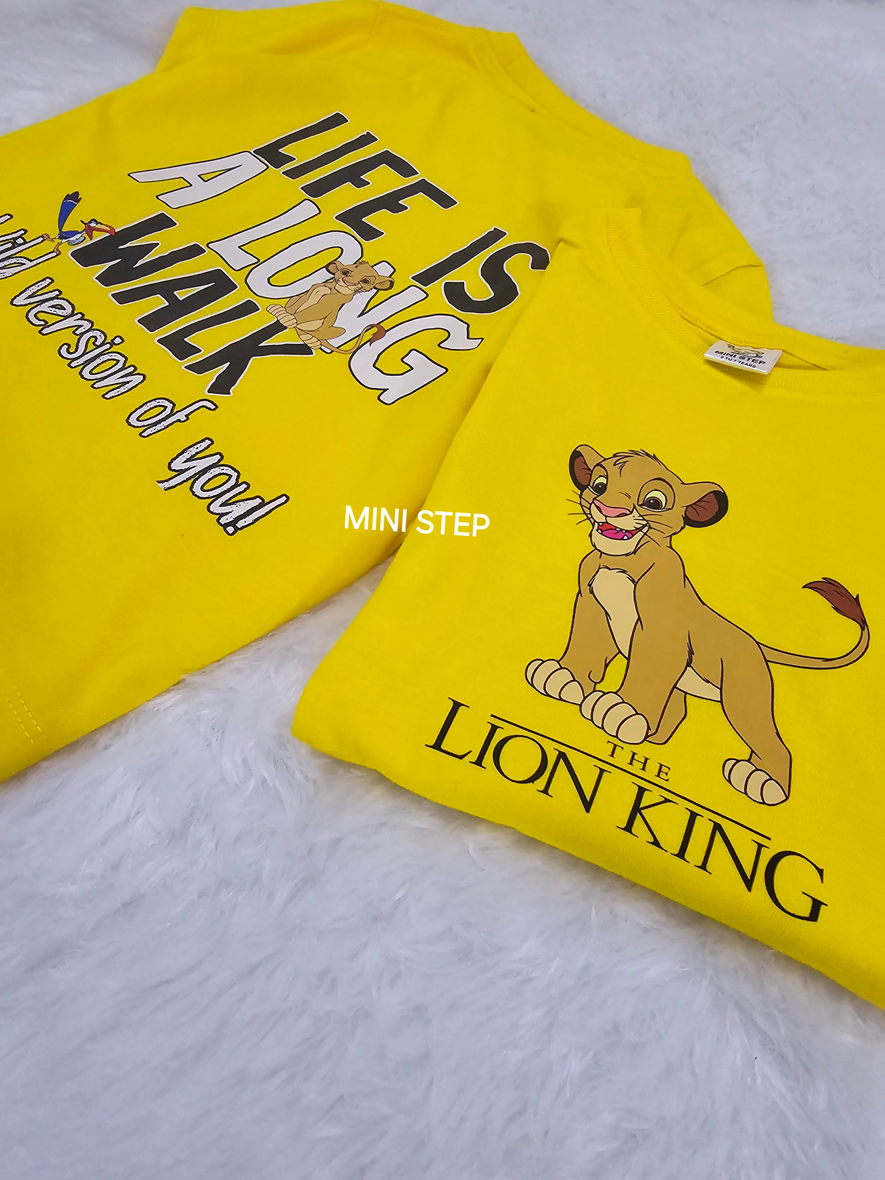 Lion King Double-Sided Print Tee