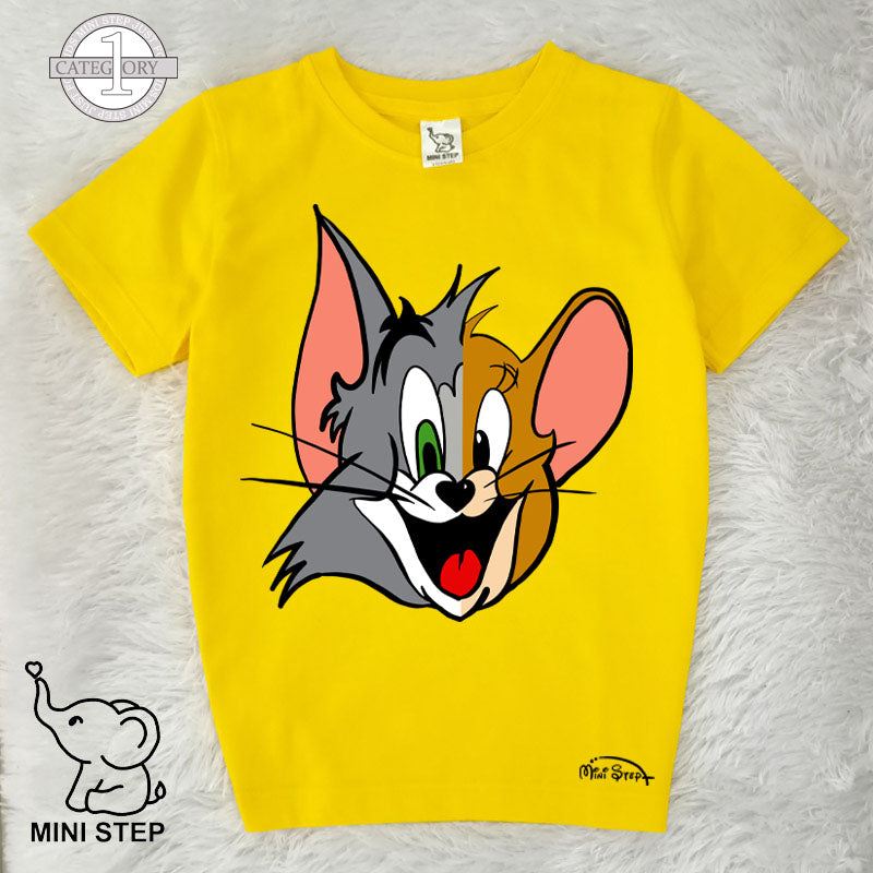 Tom & Jerry printed kids’ T-shirts