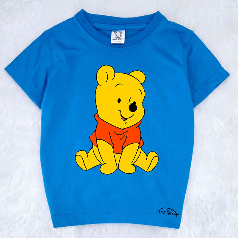 Pooh printed kids’ T-shirts