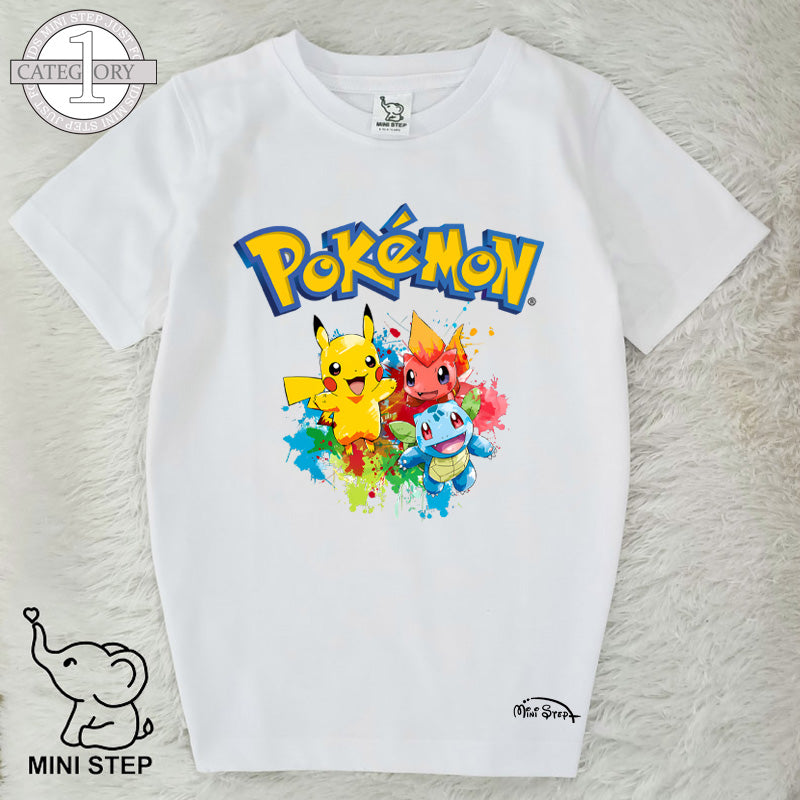 Pokémon printed kids’ T-shirts