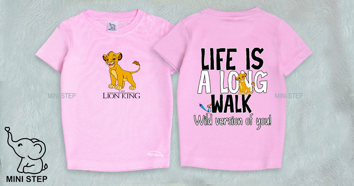 Lion King Double-Sided Print Tee