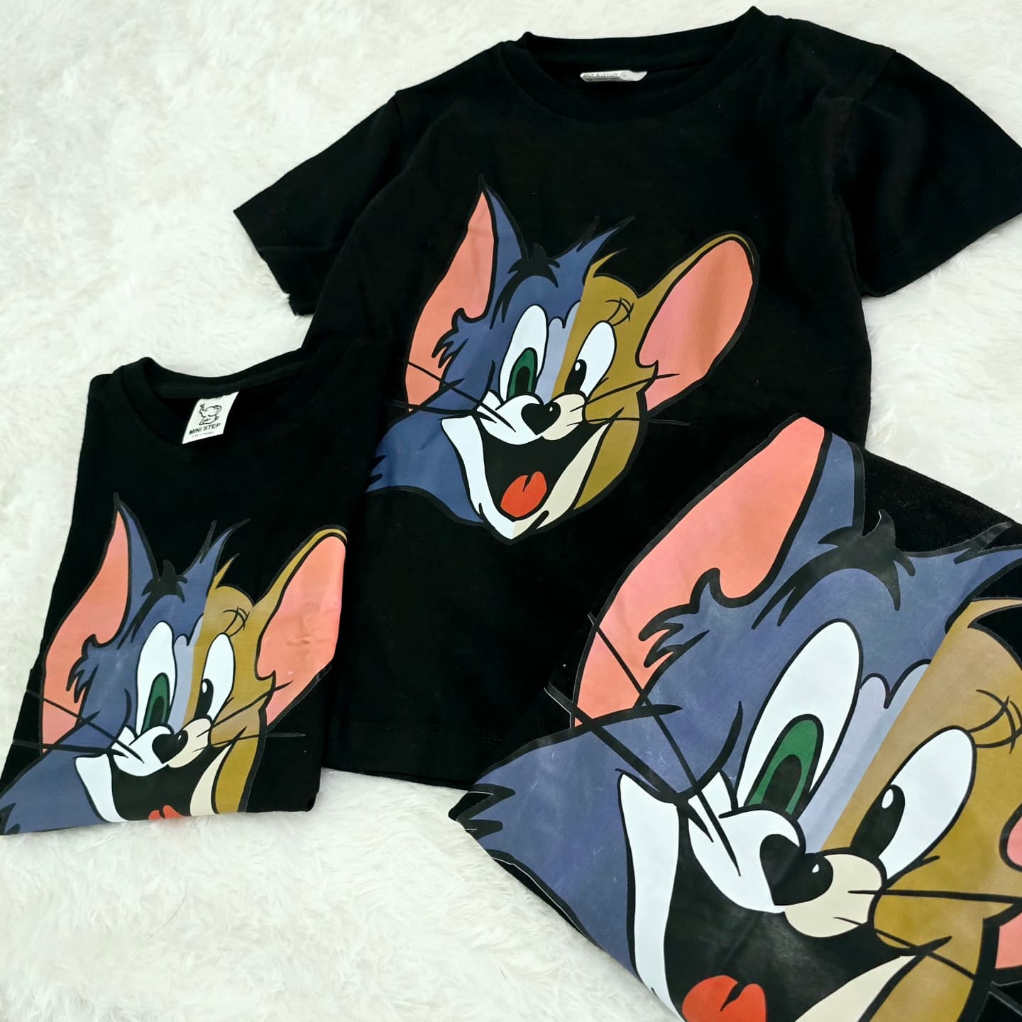 Tom & Jerry printed kids’ T-shirts