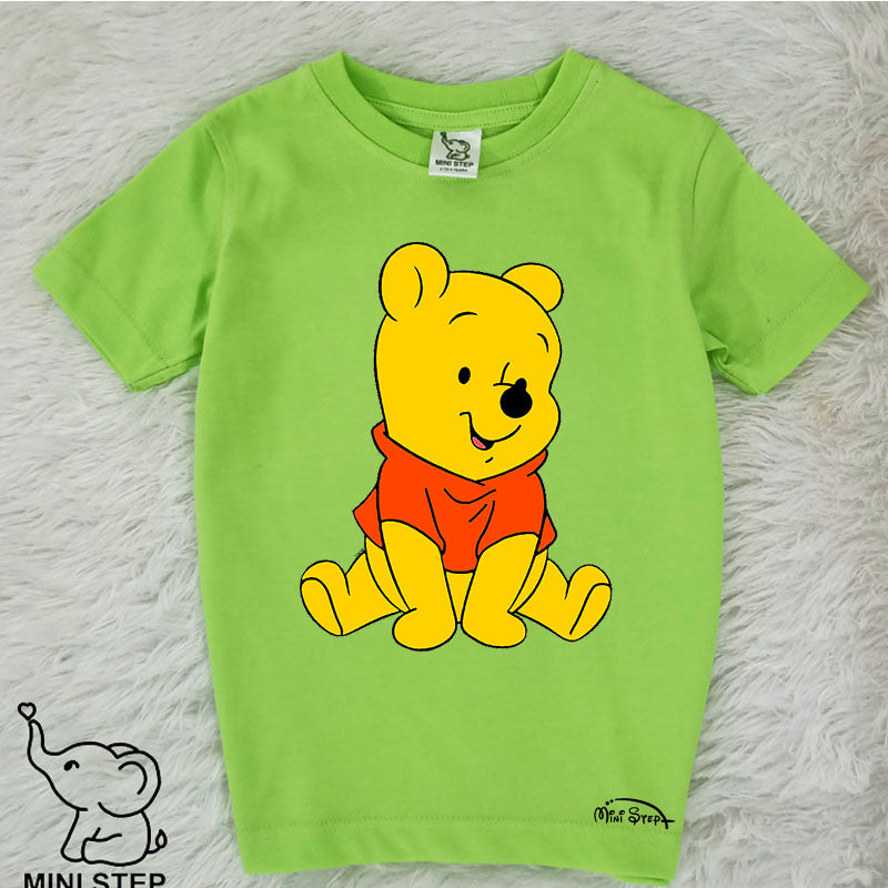 Pooh printed kids’ T-shirts