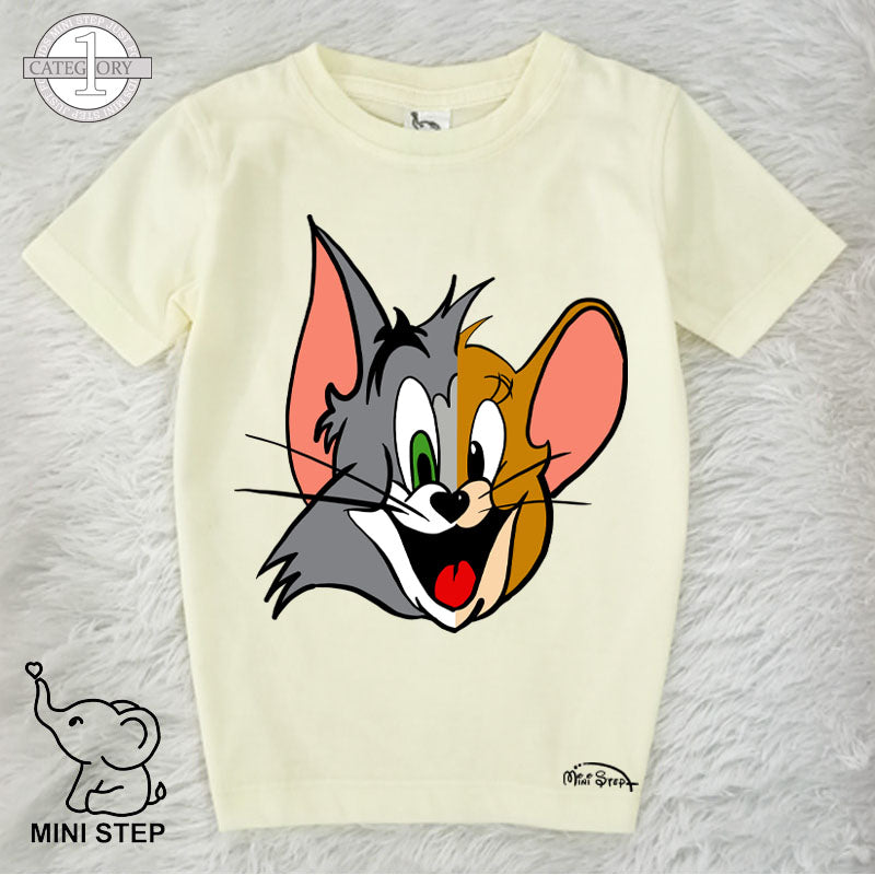 Tom & Jerry printed kids’ T-shirts