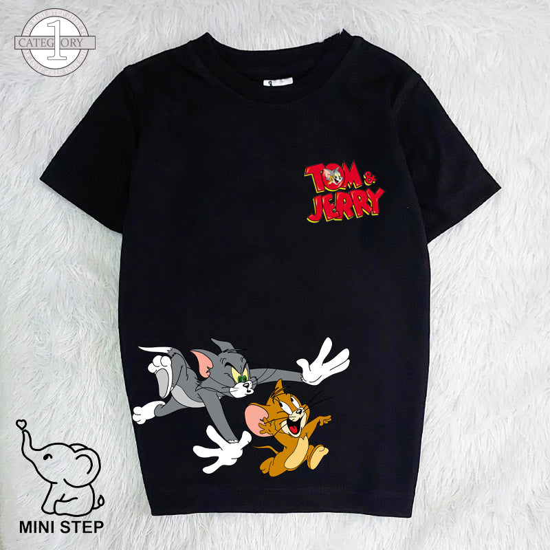 Tom & Jerry printed kids’ T-shirts