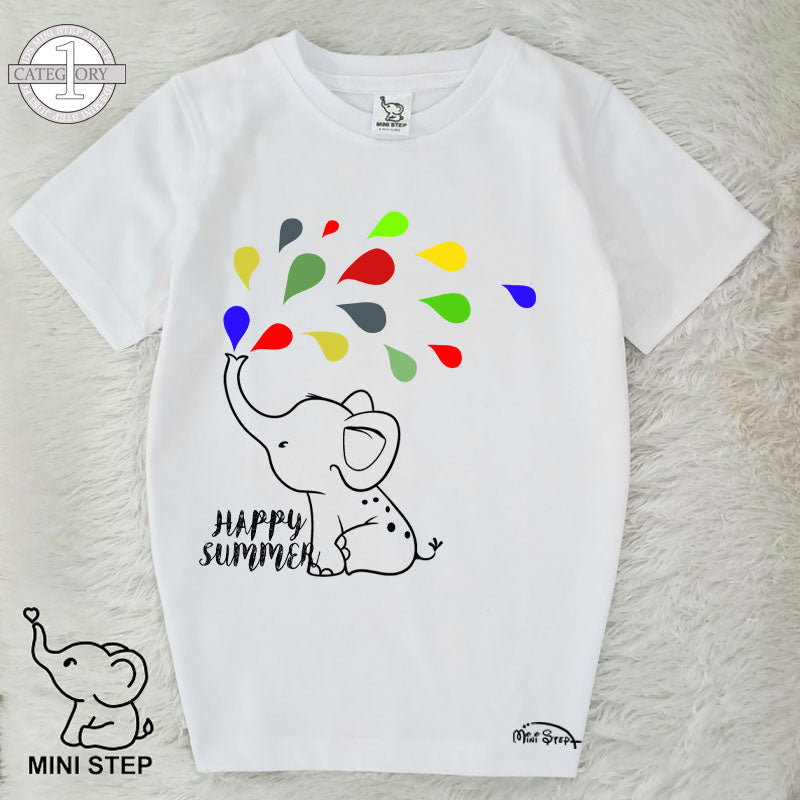 Elephant Printed Kids’ T-Shirt