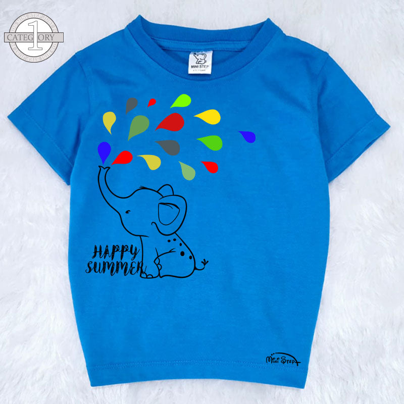 Elephant Printed Kids’ T-Shirt