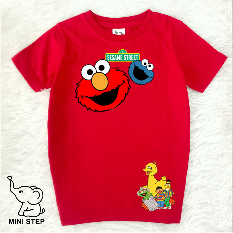 ELMO TEAM PRINTED T-SHIRTS