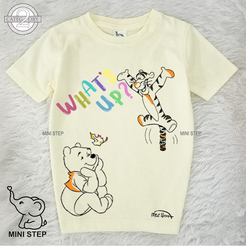 Pooh printed kids’ T-shirts