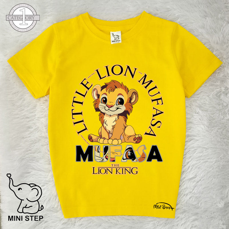 Mufasa Print short-sleeved tee