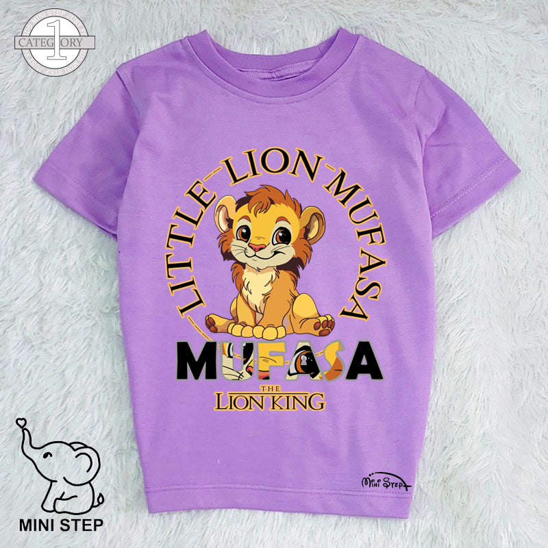 Mufasa Print short-sleeved tee