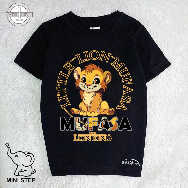 Mufasa Print short-sleeved tee