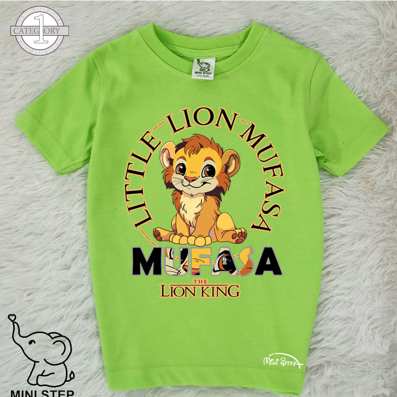 Mufasa Print short-sleeved tee