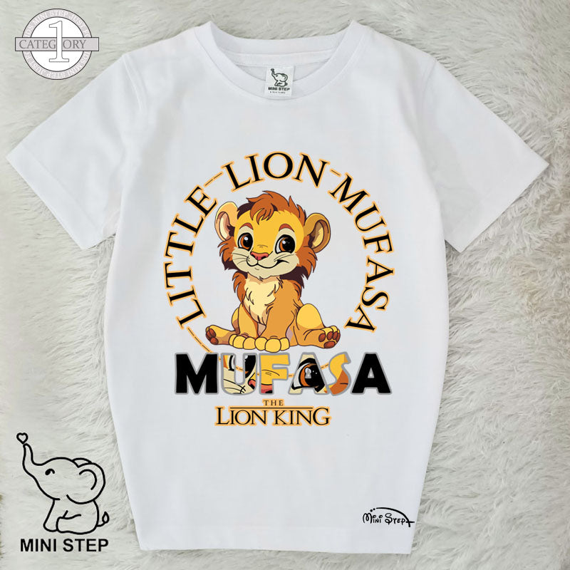 Mufasa Print short-sleeved tee