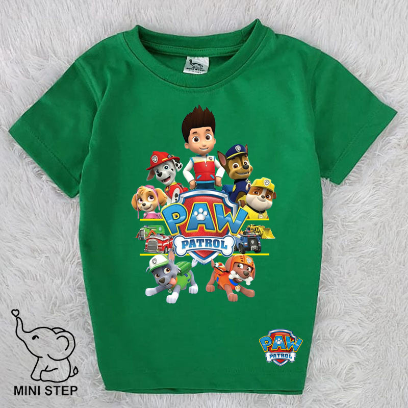 Paw Patrol printed kids’ T-shirts
