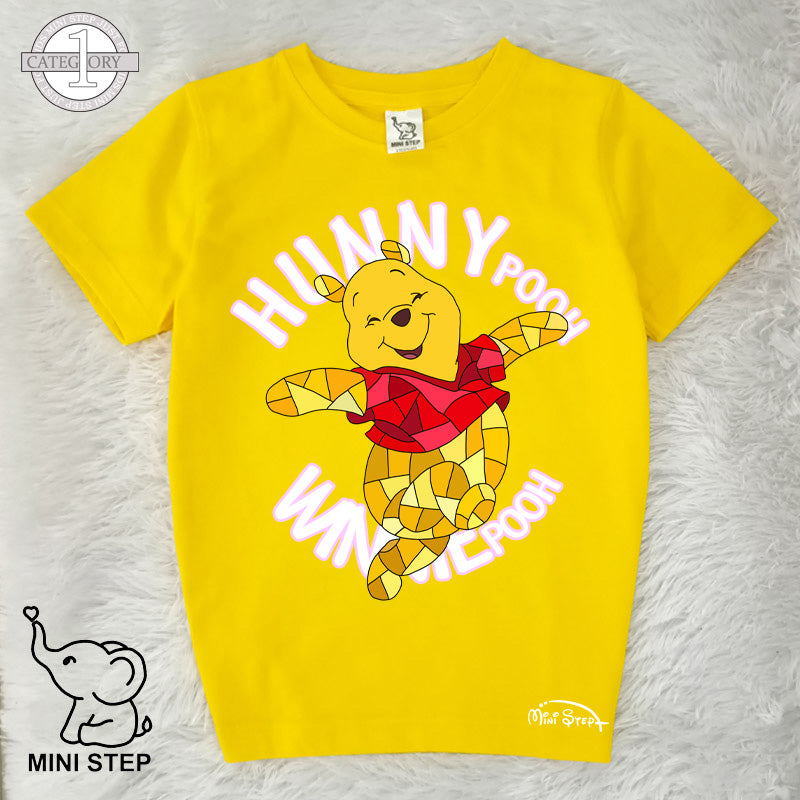 Pooh printed kids’ T-shirts