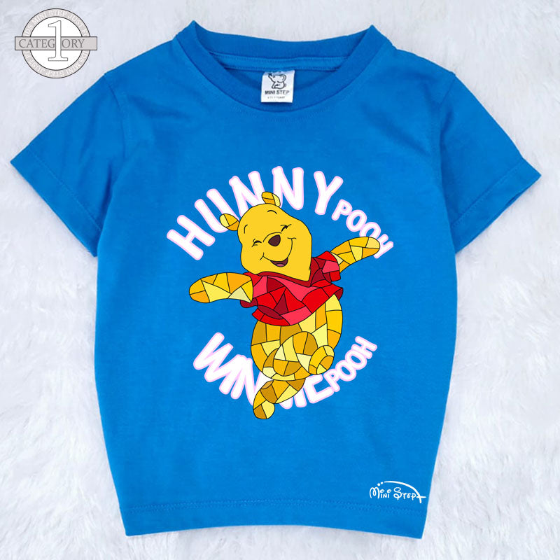 Pooh printed kids’ T-shirts