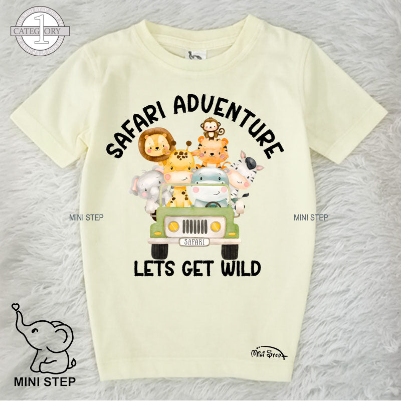 Safari Printed Kids’ T-Shirt