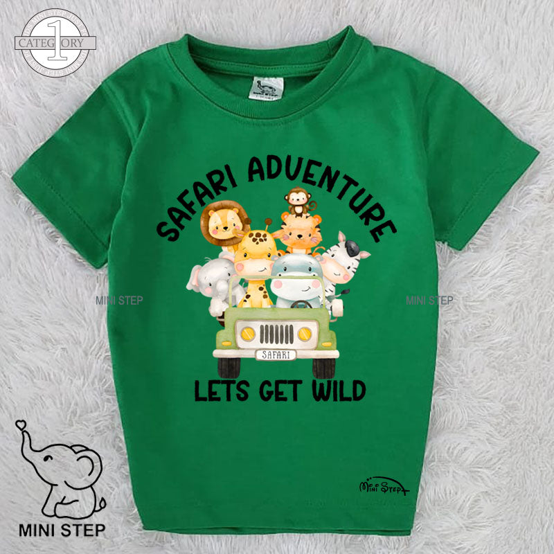Safari Printed Kids’ T-Shirt