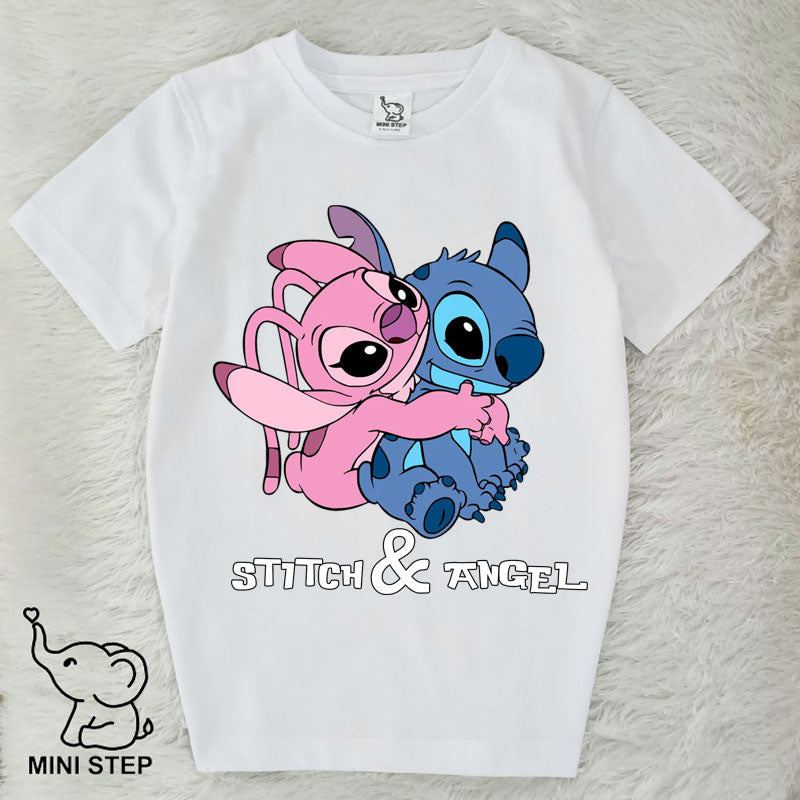 Stitch printed kids’ T-shirts