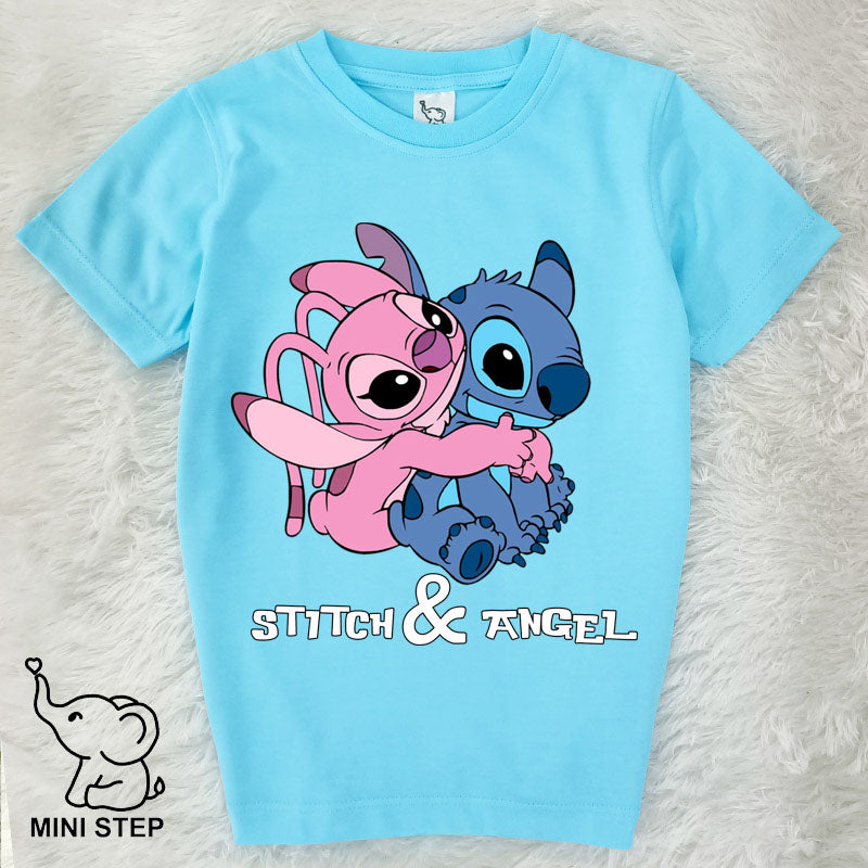 Stitch printed kids’ T-shirts