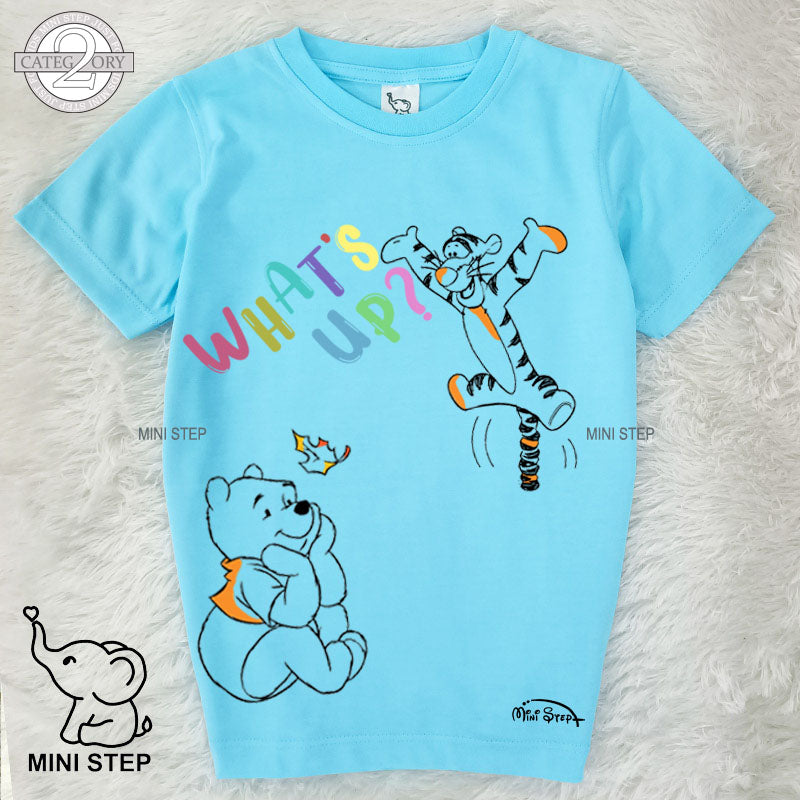 Pooh printed kids’ T-shirts