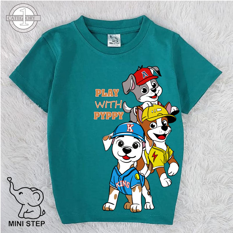 Paw Patrol printed kids’ T-shirts