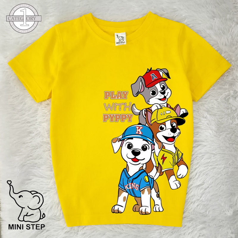 Paw Patrol printed kids’ T-shirts