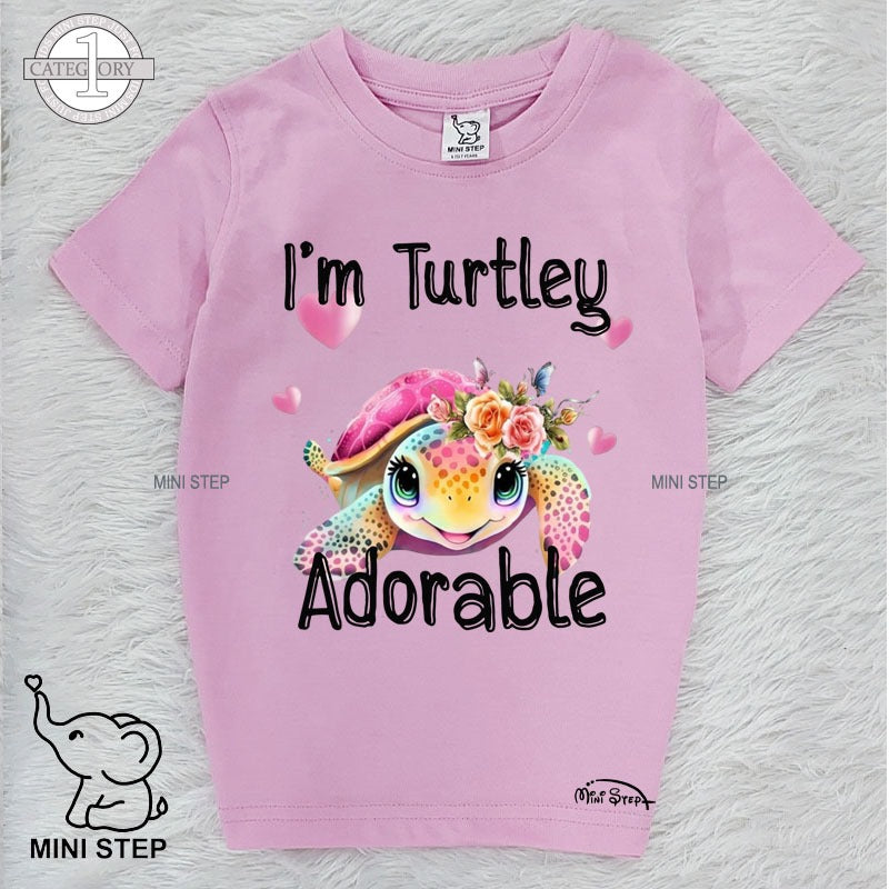 Sea Life printed kids’ T-shirts