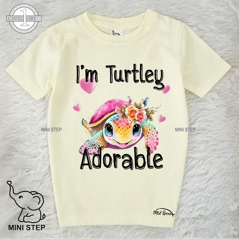 Sea Life printed kids’ T-shirts