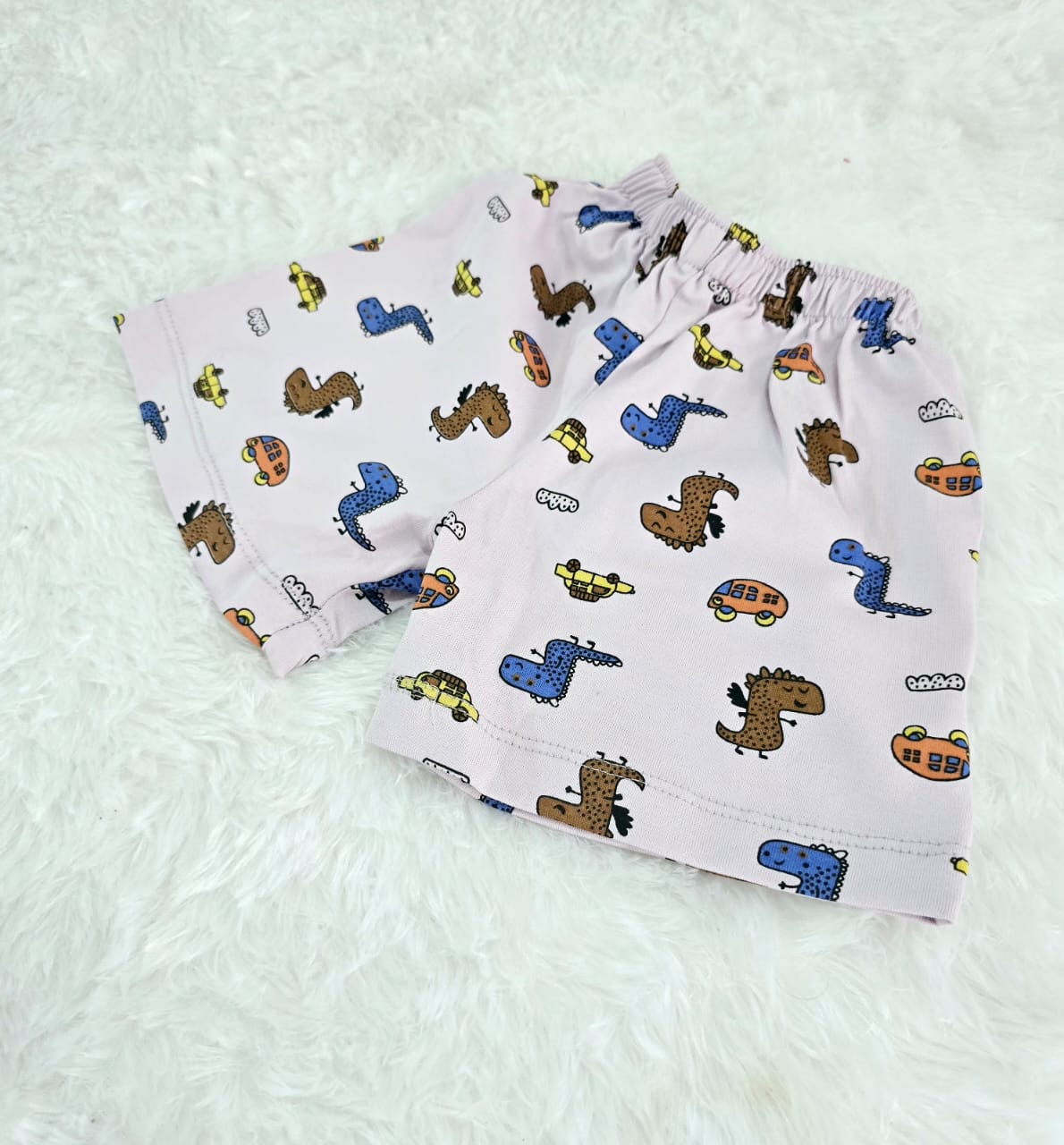 Kids’ Dino Print Shorts