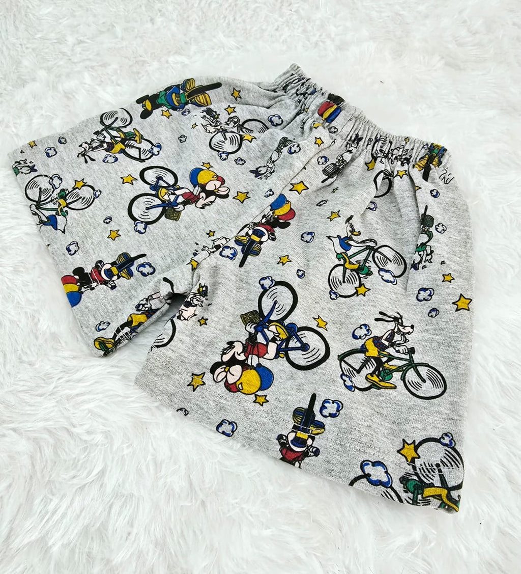 Kids’ Mickey Mouse Printed Shorts