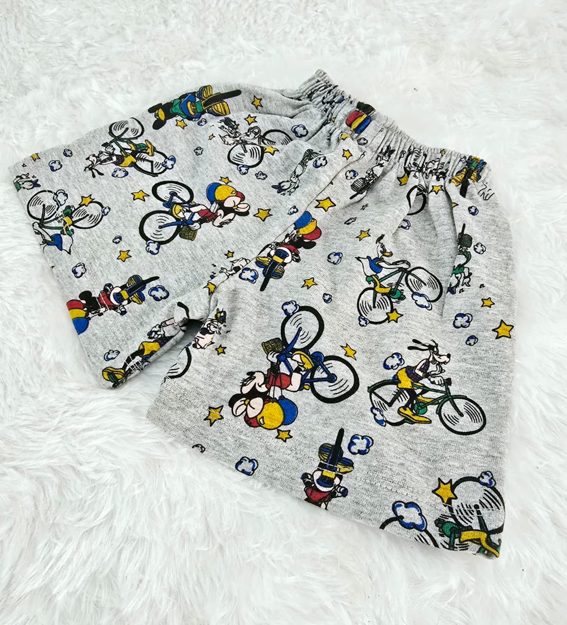 Kids’ Mickey Mouse Printed Shorts