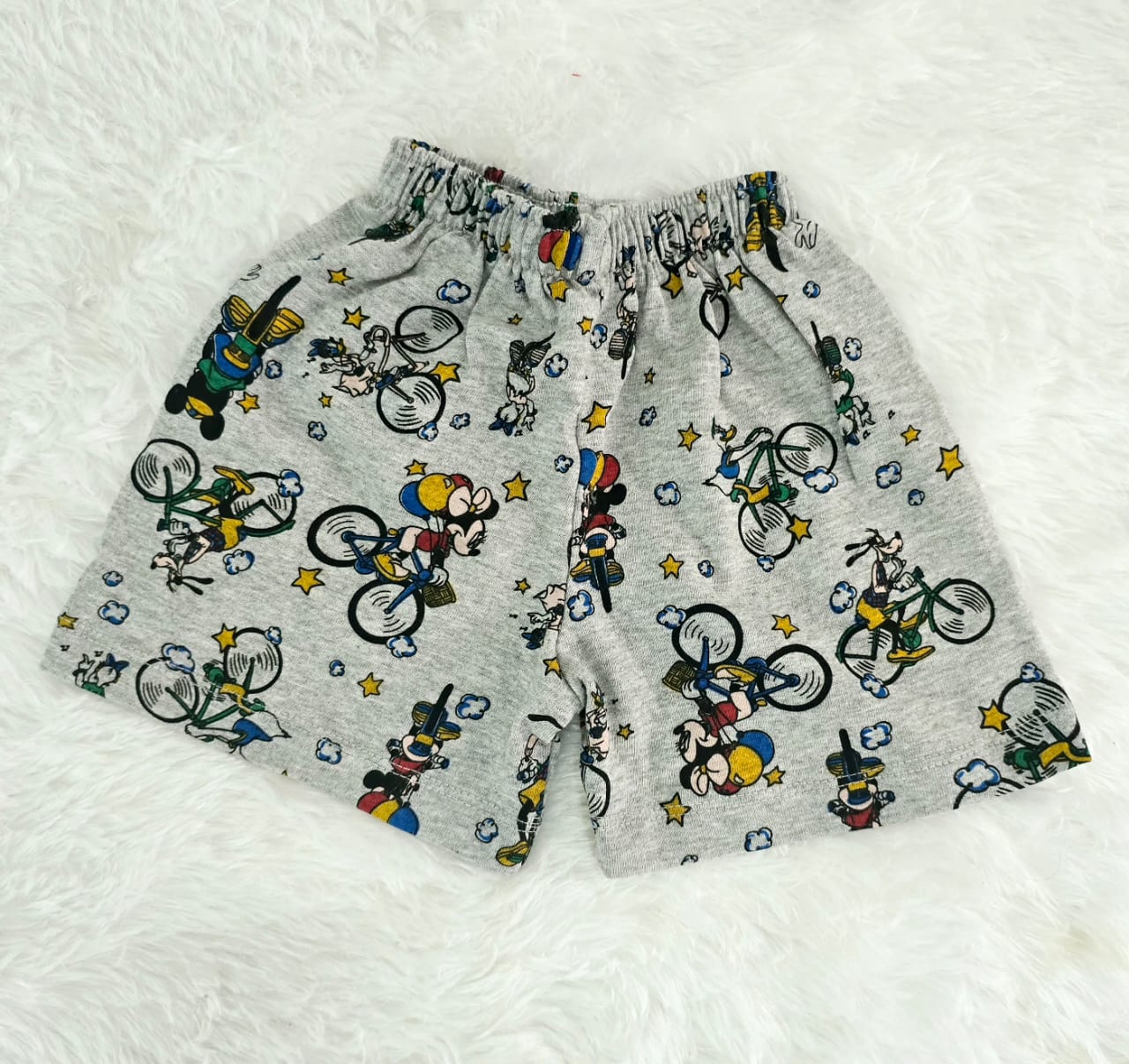 Kids’ Mickey Mouse Printed Shorts