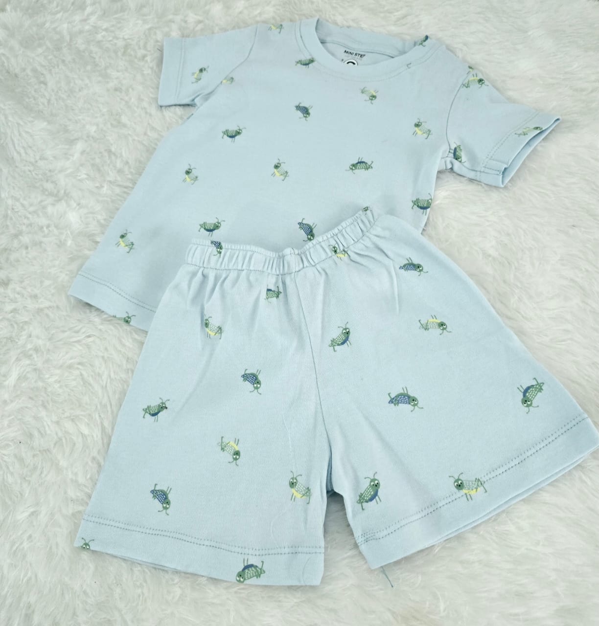 Kids’ T-Shirt & Shorts Set – BLUE