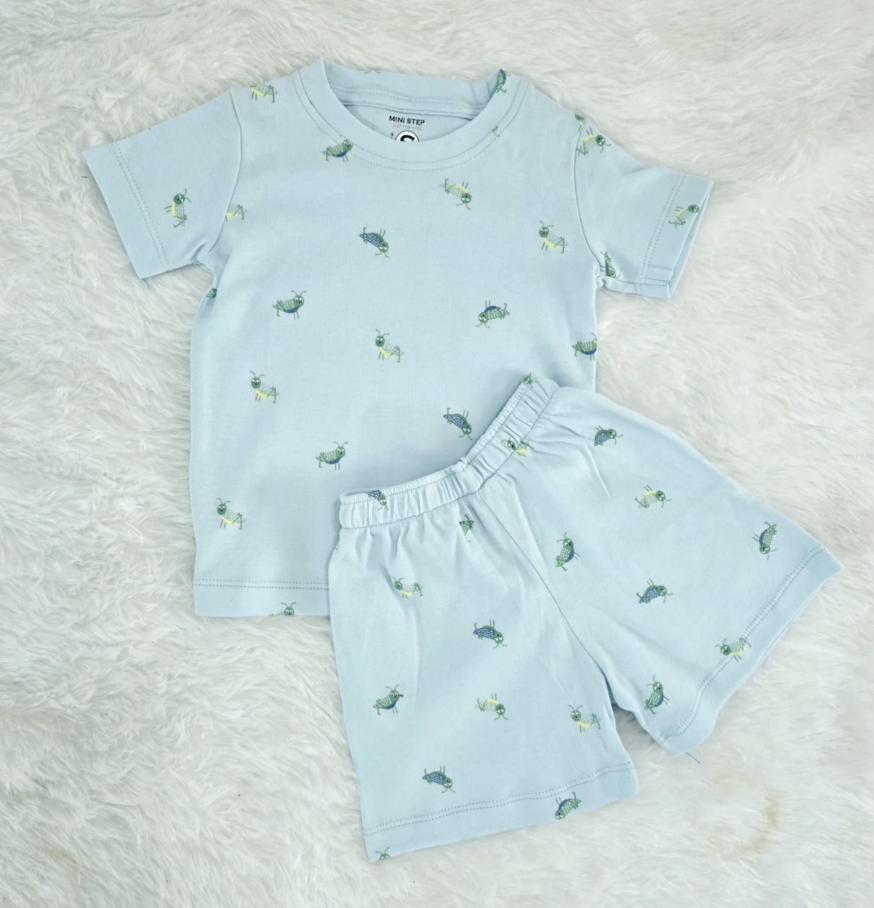 Kids’ T-Shirt & Shorts Set – BLUE