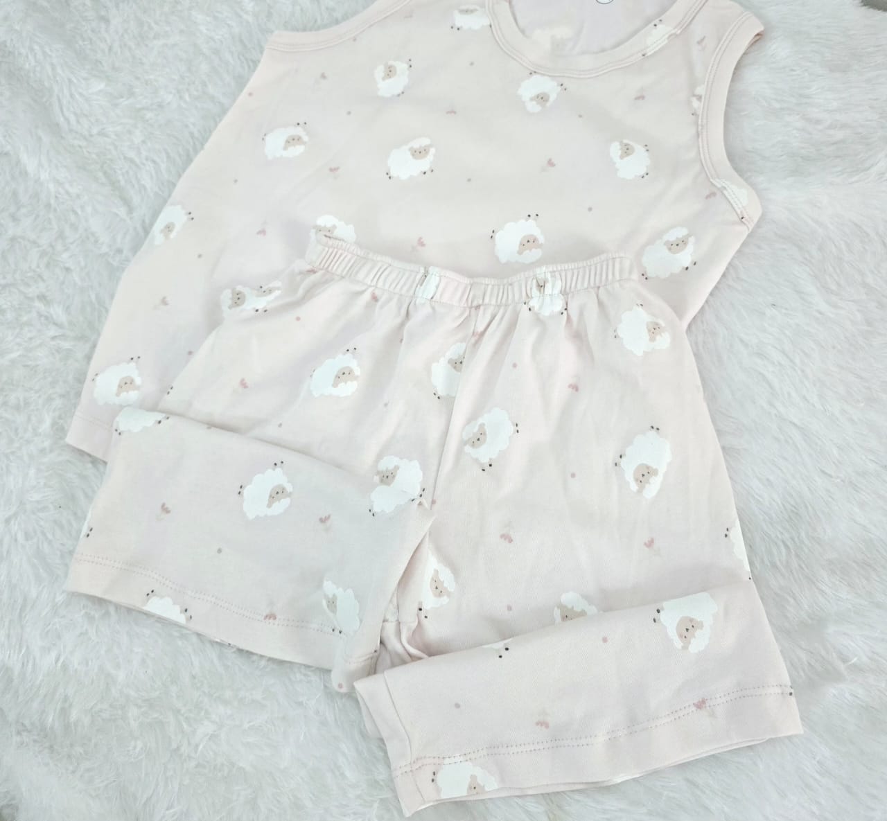Skinny &amp; Shorts Set – PEACH
