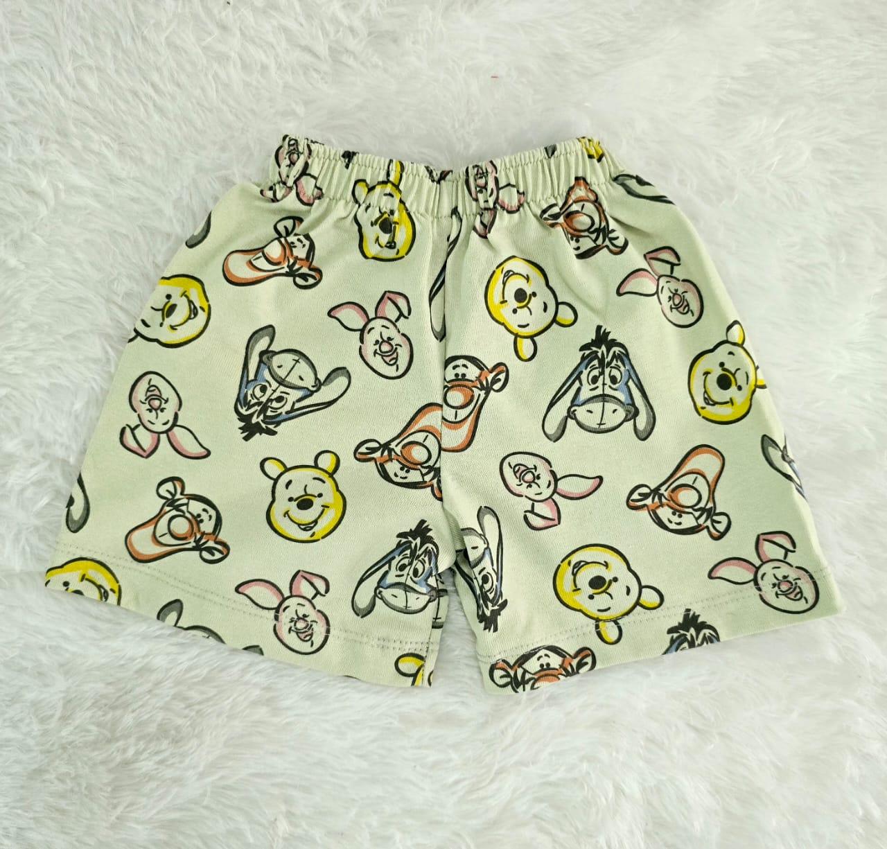 Kids’ Pooh Printed Shorts