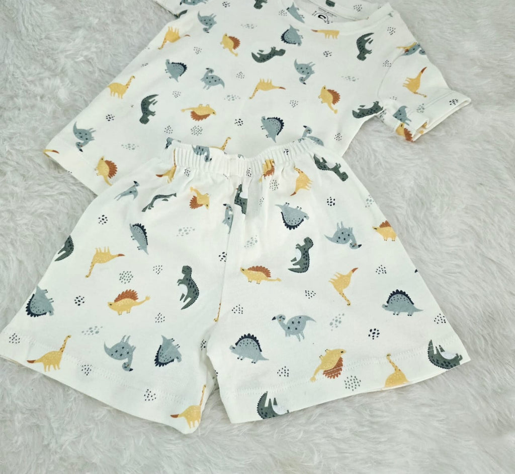 Kids’ T-Shirt & Shorts Set – DINO PRINT