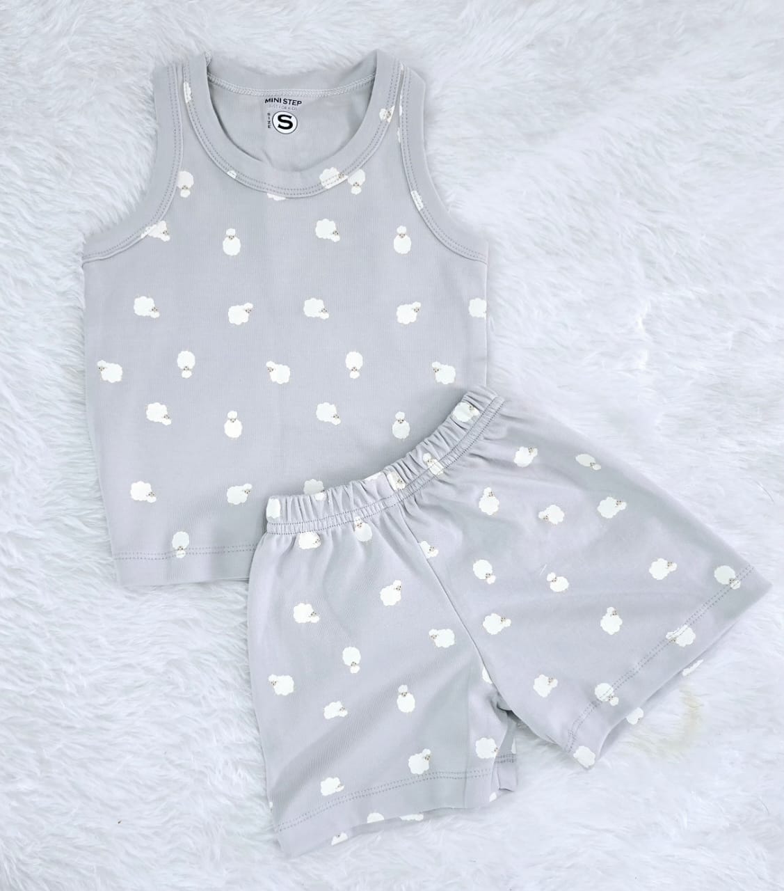 Skinny & Shorts Set - SILVER