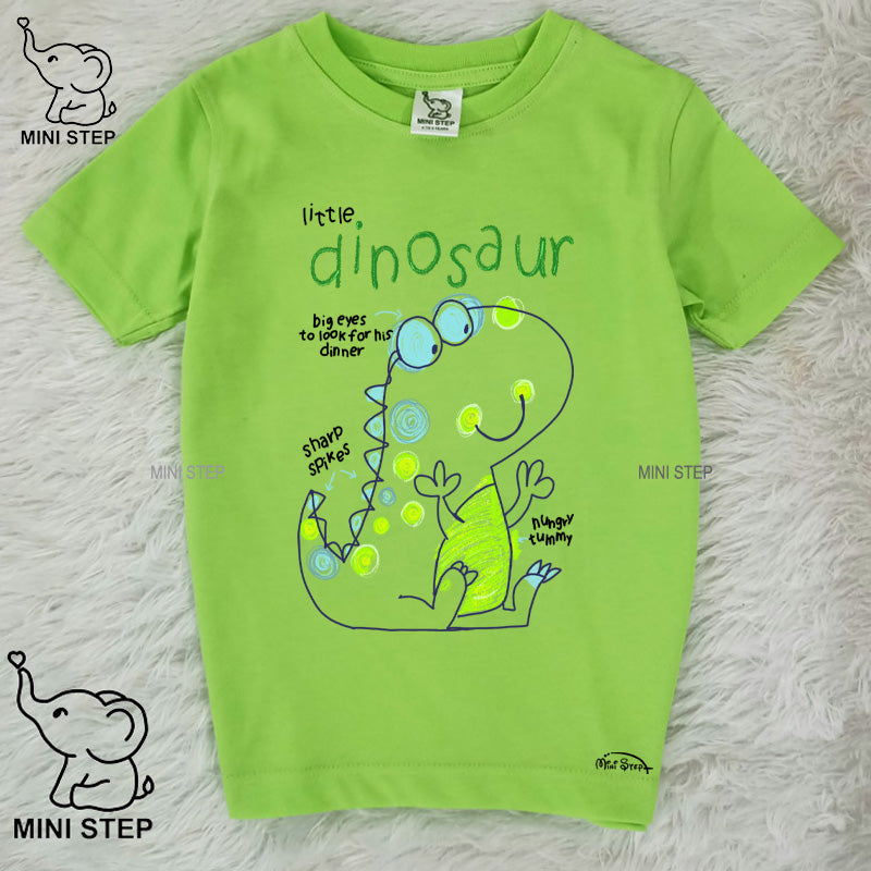 Dinosaur printed kids’ T-shirts