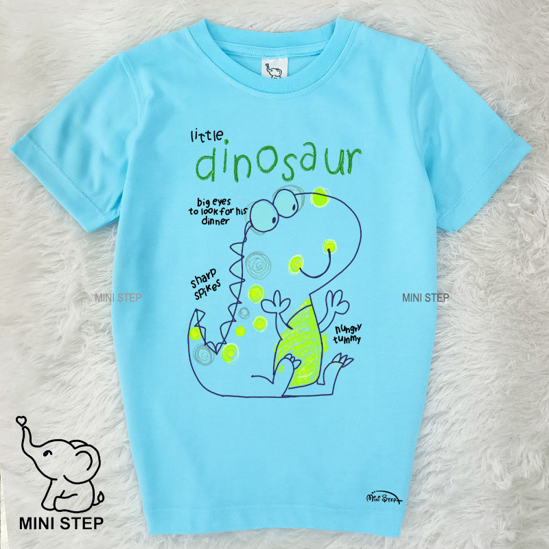 Dinosaur printed kids’ T-shirts