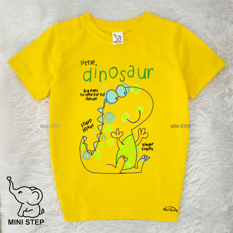 Dinosaur printed kids’ T-shirts