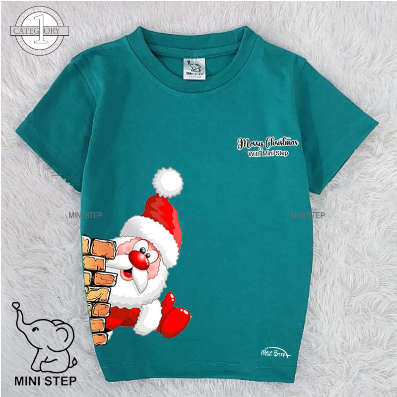 SANTA CHRISTMAS Printed Kids’ T-Shirts