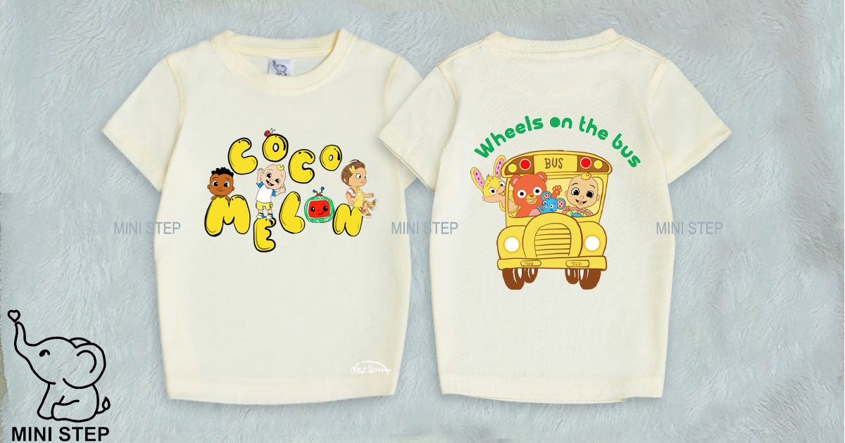 Cocomelon front and back Printed Kids’ T-Shirt
