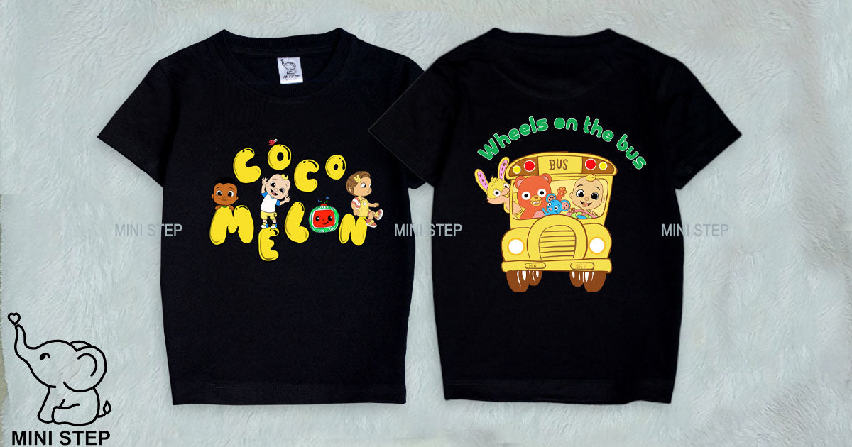 Cocomelon front and back Printed Kids’ T-Shirt