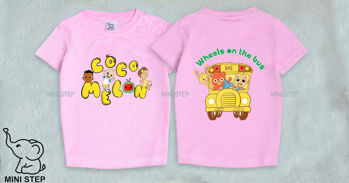 Cocomelon front and back Printed Kids’ T-Shirt