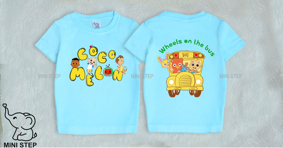 Cocomelon front and back Printed Kids’ T-Shirt