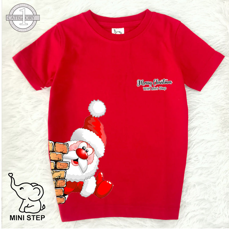 SANTA CHRISTMAS Printed Kids’ T-Shirts