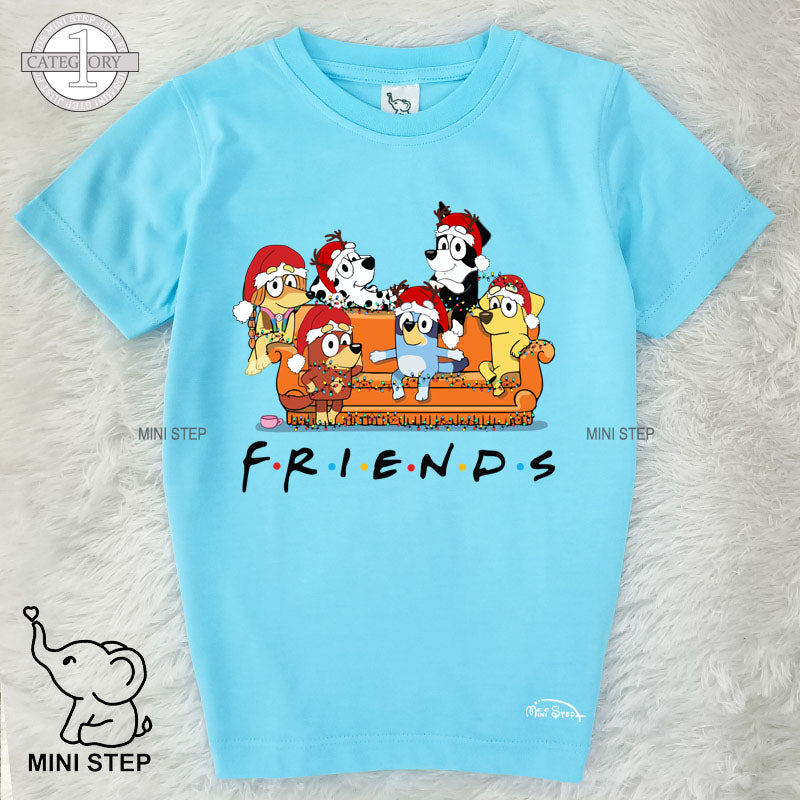 POOH CHRISTMAS Printed Kids’ T-Shirts